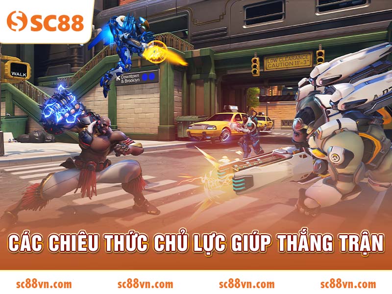 Các chiêu thức chủ lực giúp thắng trận